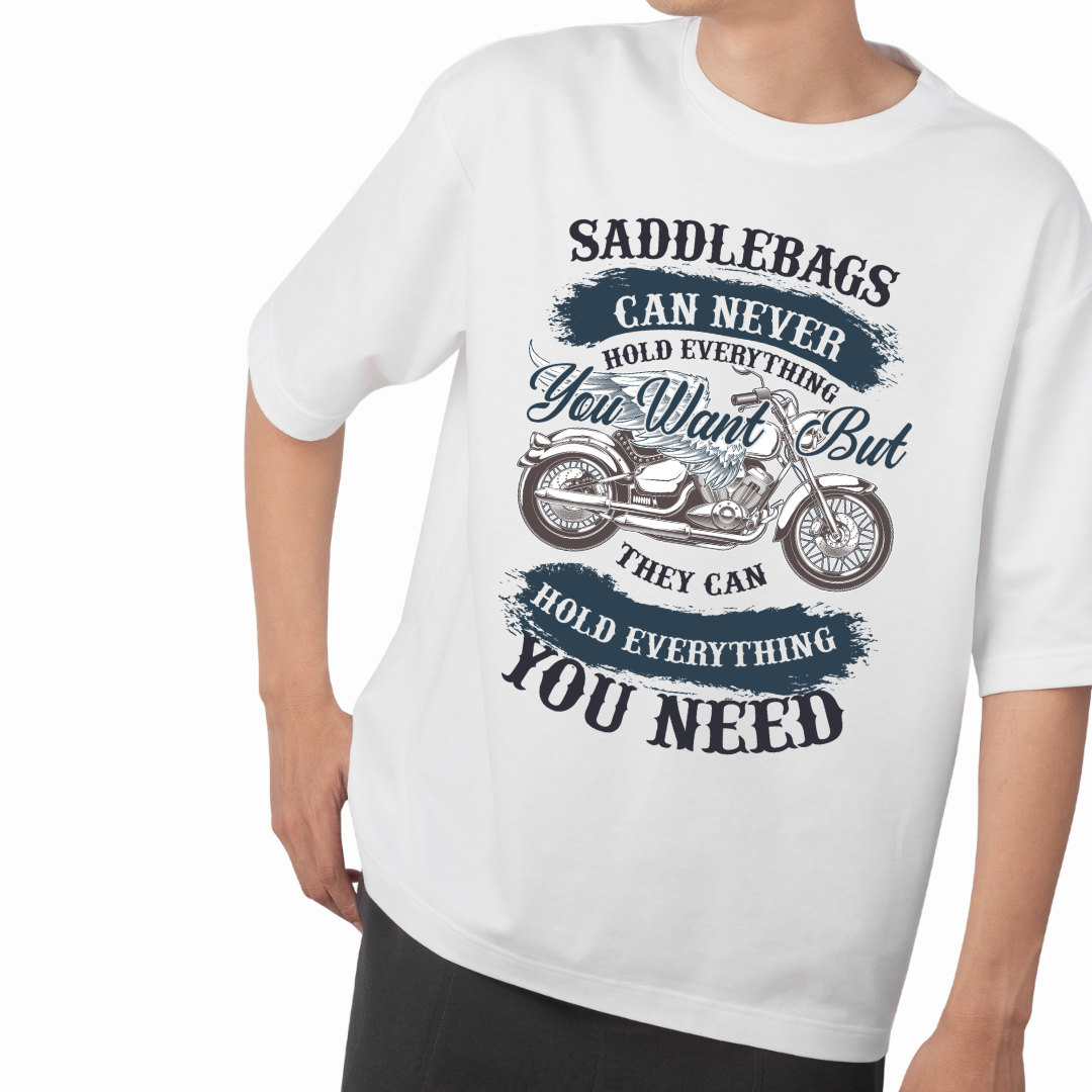 Saddlebags Graphic Print Oversized T-shirt