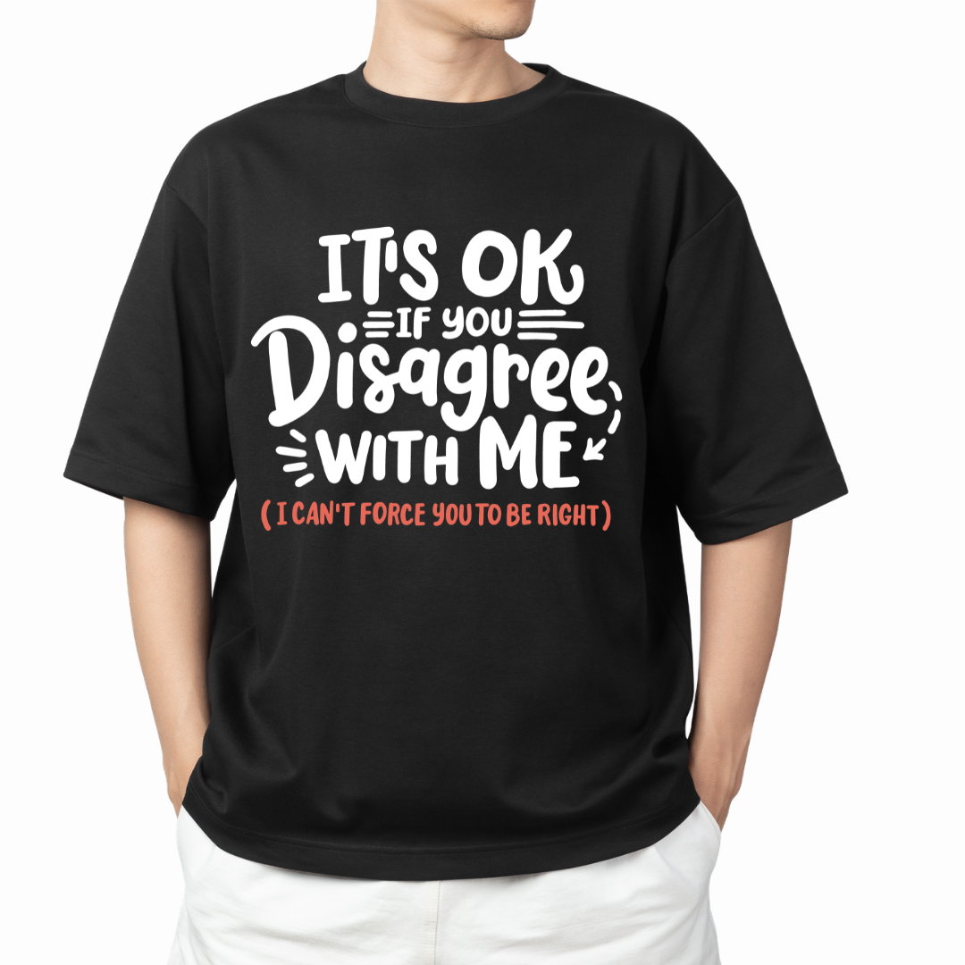 Lawyer Always Right Graphic Print Oversized T-Shirt
