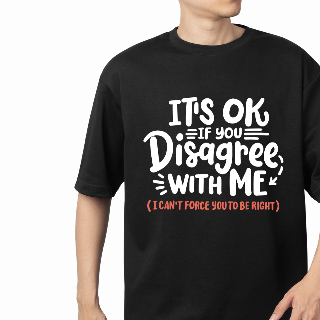 Lawyer Always Right Graphic Print Oversized T-Shirt