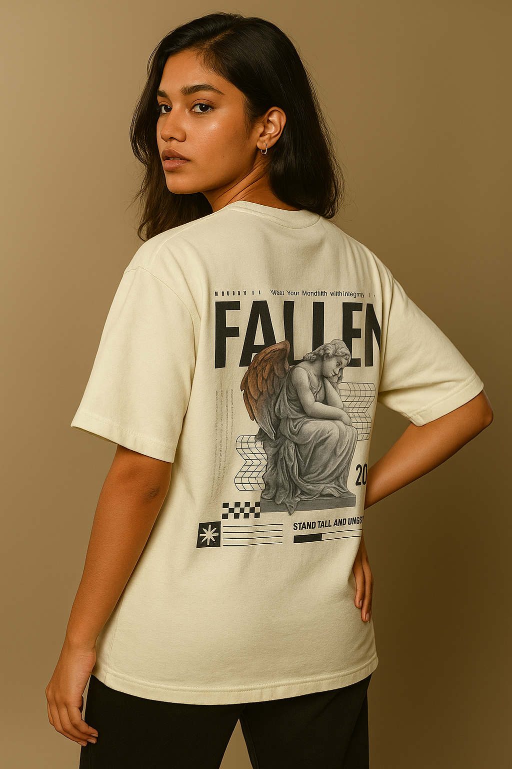 Fallen Angel - Unisex Oversized T-Shirt