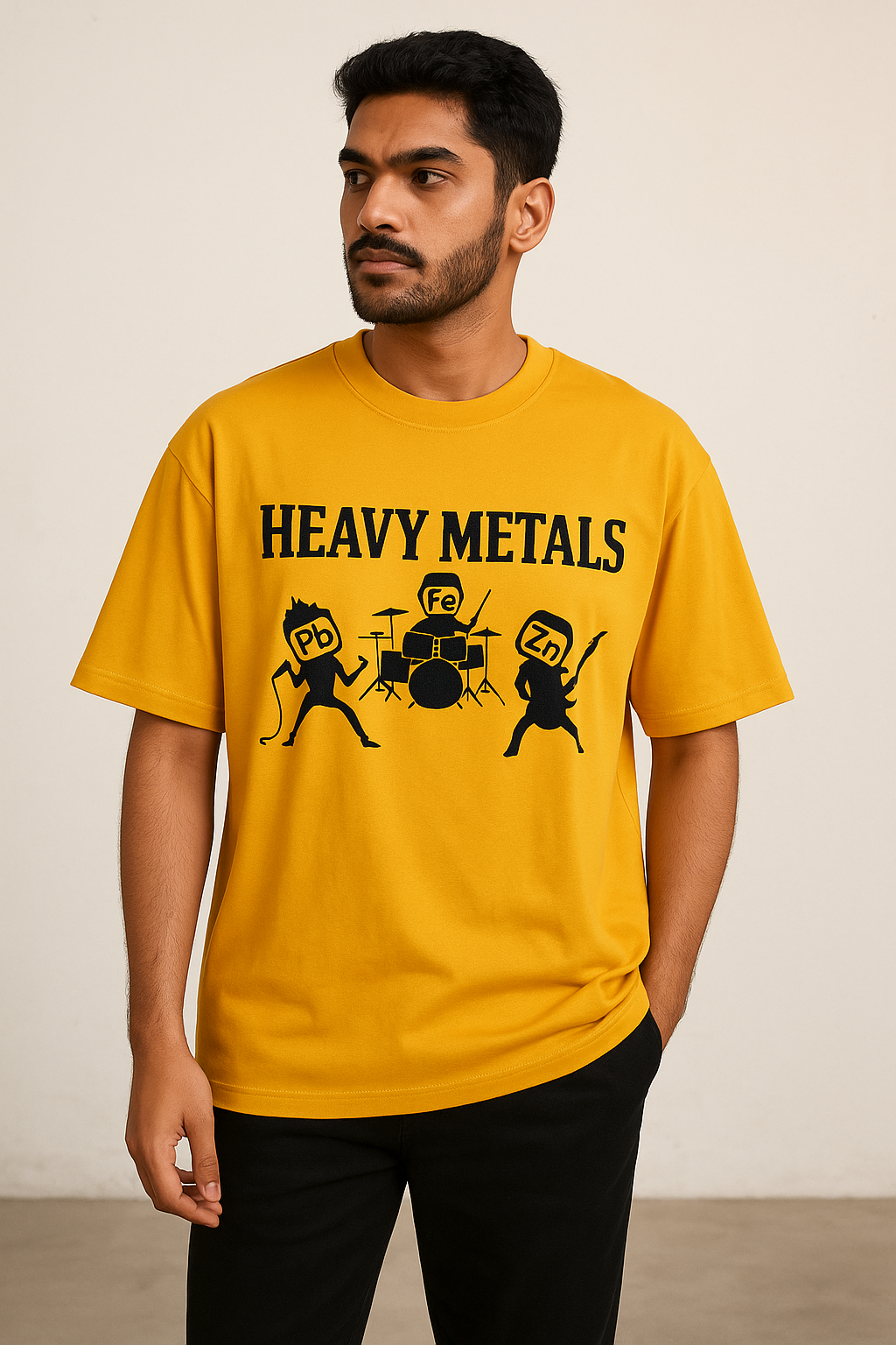 Heavy Metals - Unisex Oversized T-Shirt
