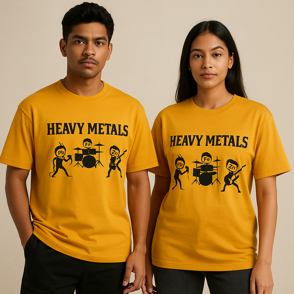 Heavy Metals - Unisex Oversized T-Shirt