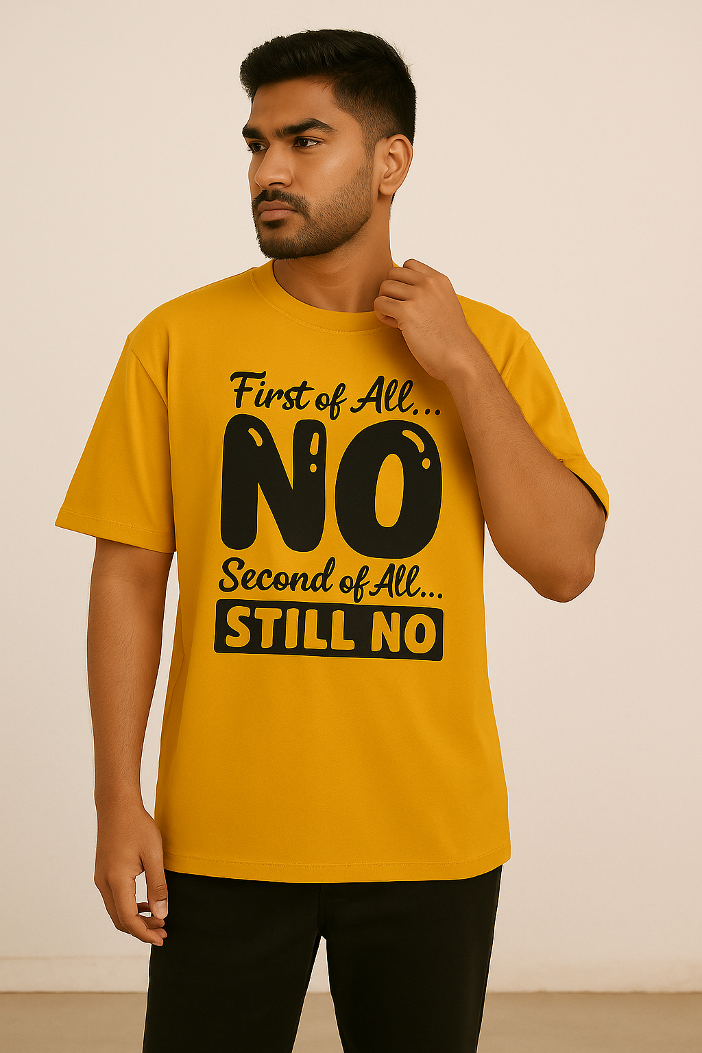 It's a No - Unisex Oversized T-Shirt