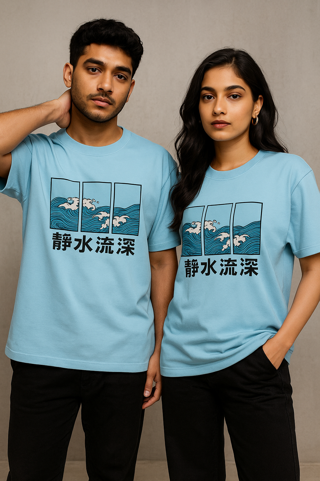 Wave - Unisex Oversized T-Shirt