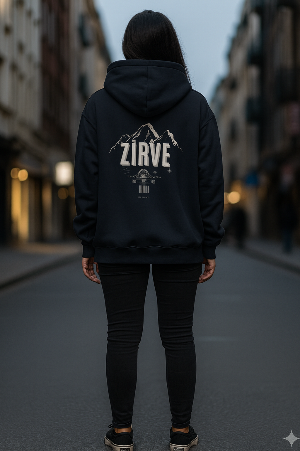 Unisex Regular Hoodie Back print - ZIRVE