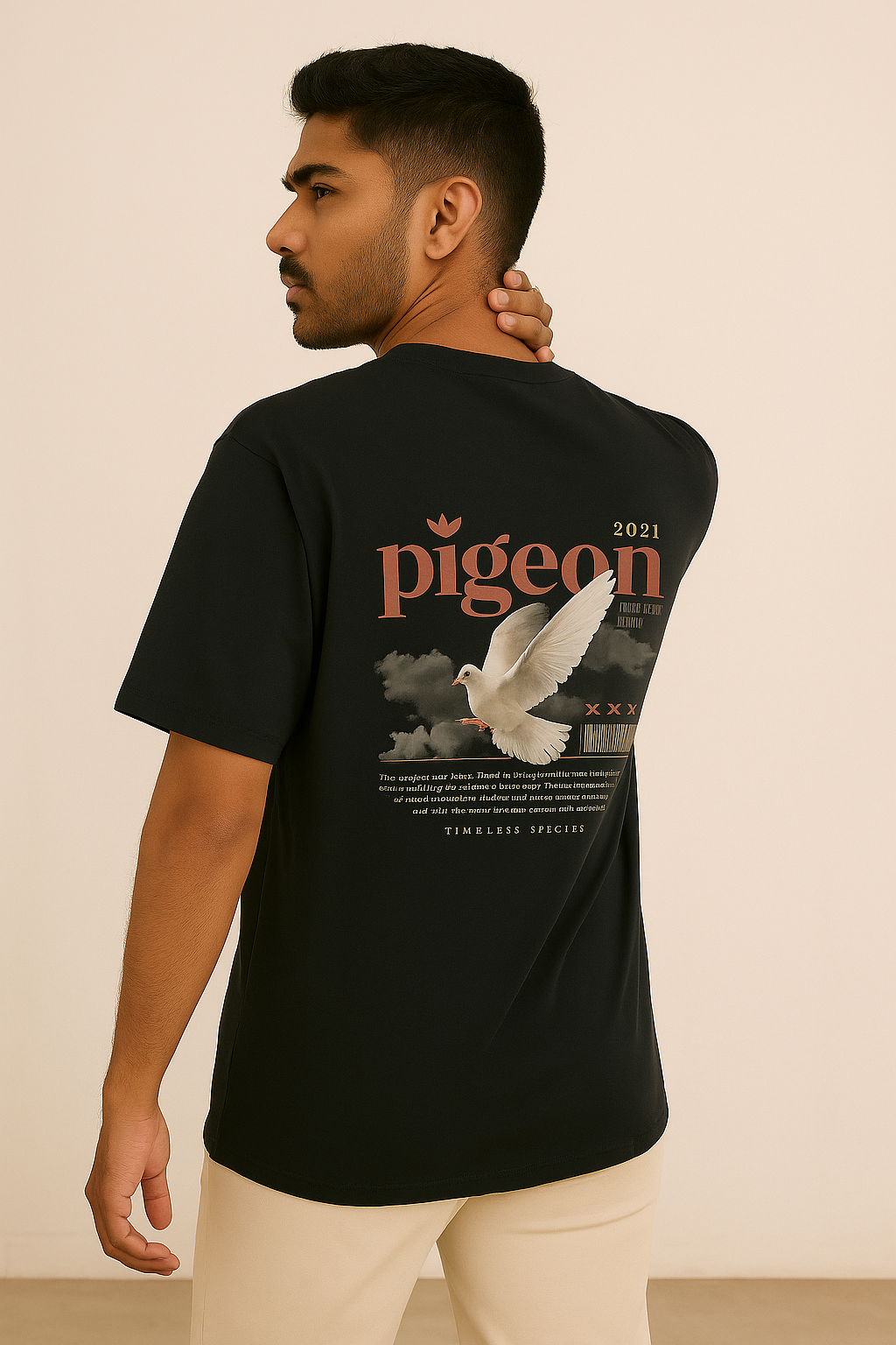 Pigeon - Unisex Oversized T-Shirt