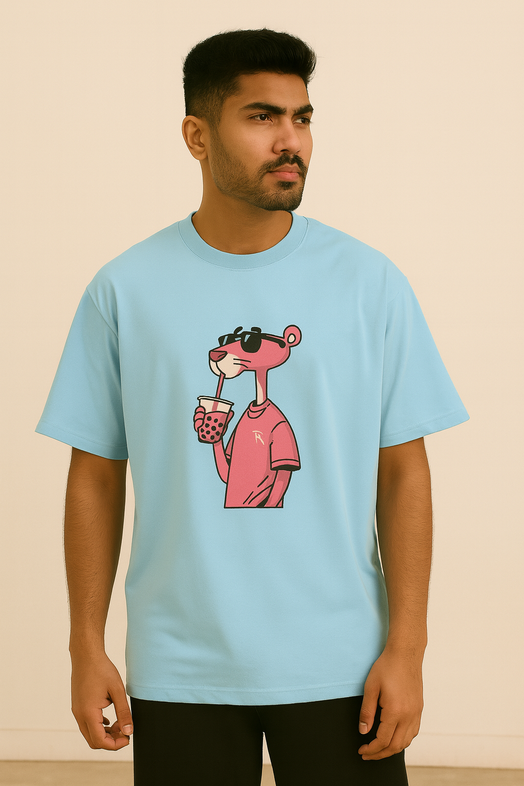 Pink Panther - Unisex Oversized T-Shirt
