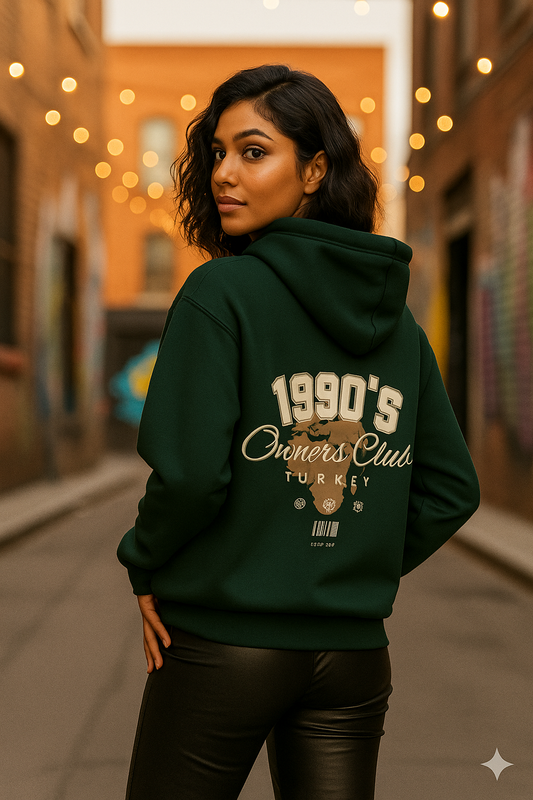 Unisex Regular Hoodie Back print - 1990's Owner's club