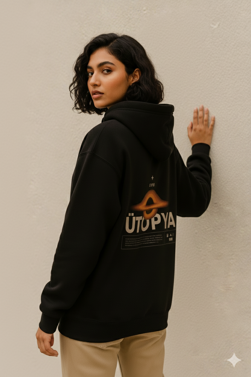 Unisex Regular Hoodie Back print - Utopya