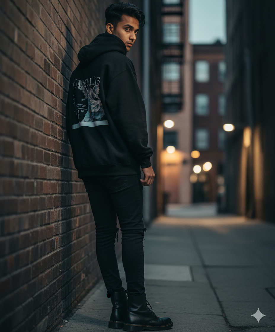 Unisex Regular Hoodie Back print - YUKSELIS