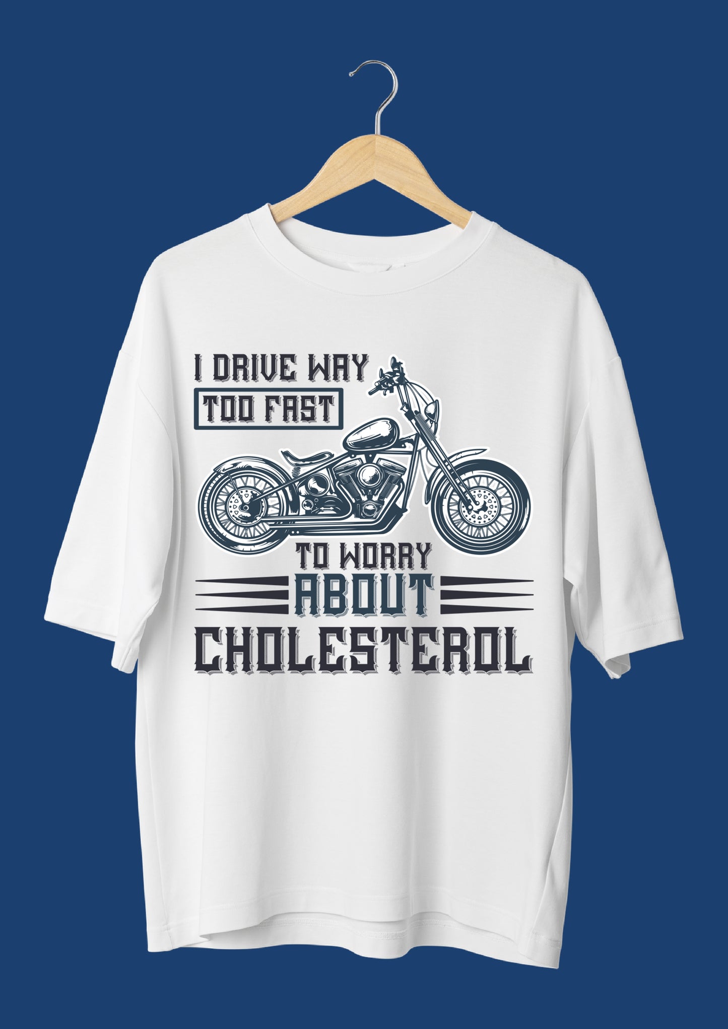 Rider Too Fast Graphic Print Oversized T-Shirt