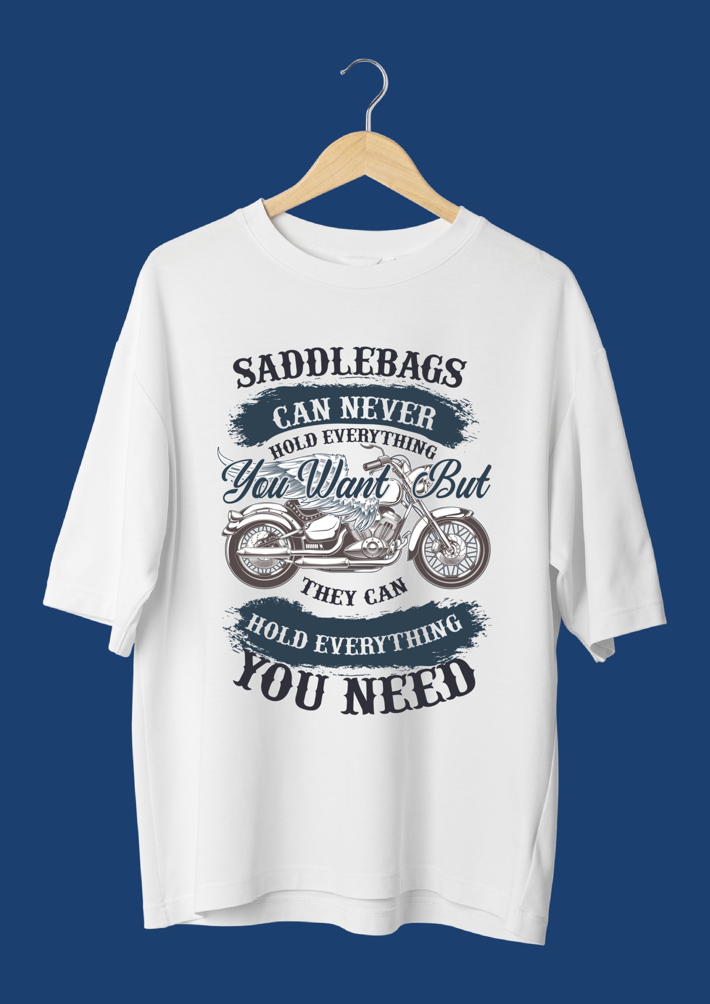 Saddlebags Graphic Print Oversized T-shirt